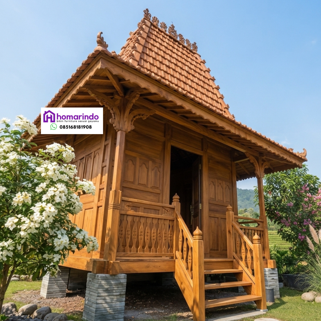 Rumah Kayu Joglo Klasik Rumah Kayu Joglo Klasik