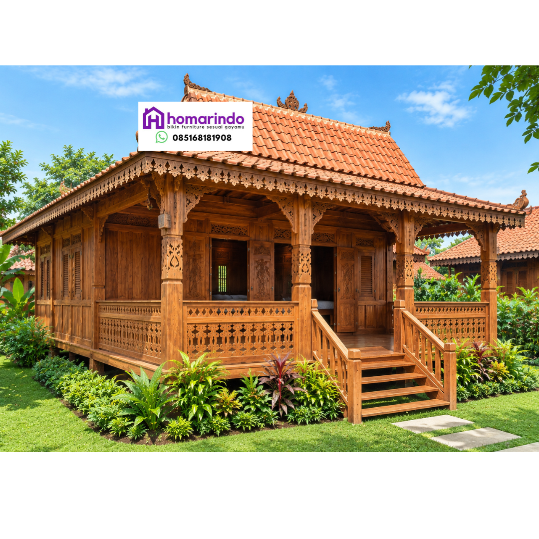 Rumah Joglo Limasan Kayu Jati Klasik Rumah Joglo Limasan Kayu Jati Klasik