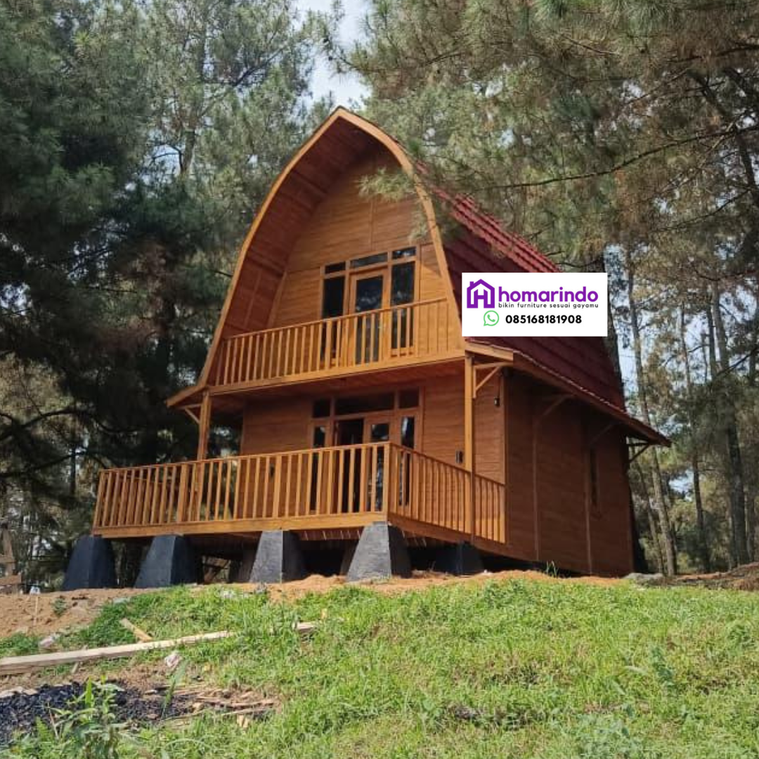 Rumah Lumbung Kayu Jati 2 Lantai Rumah Lumbung Kayu Jati 2 Lantai