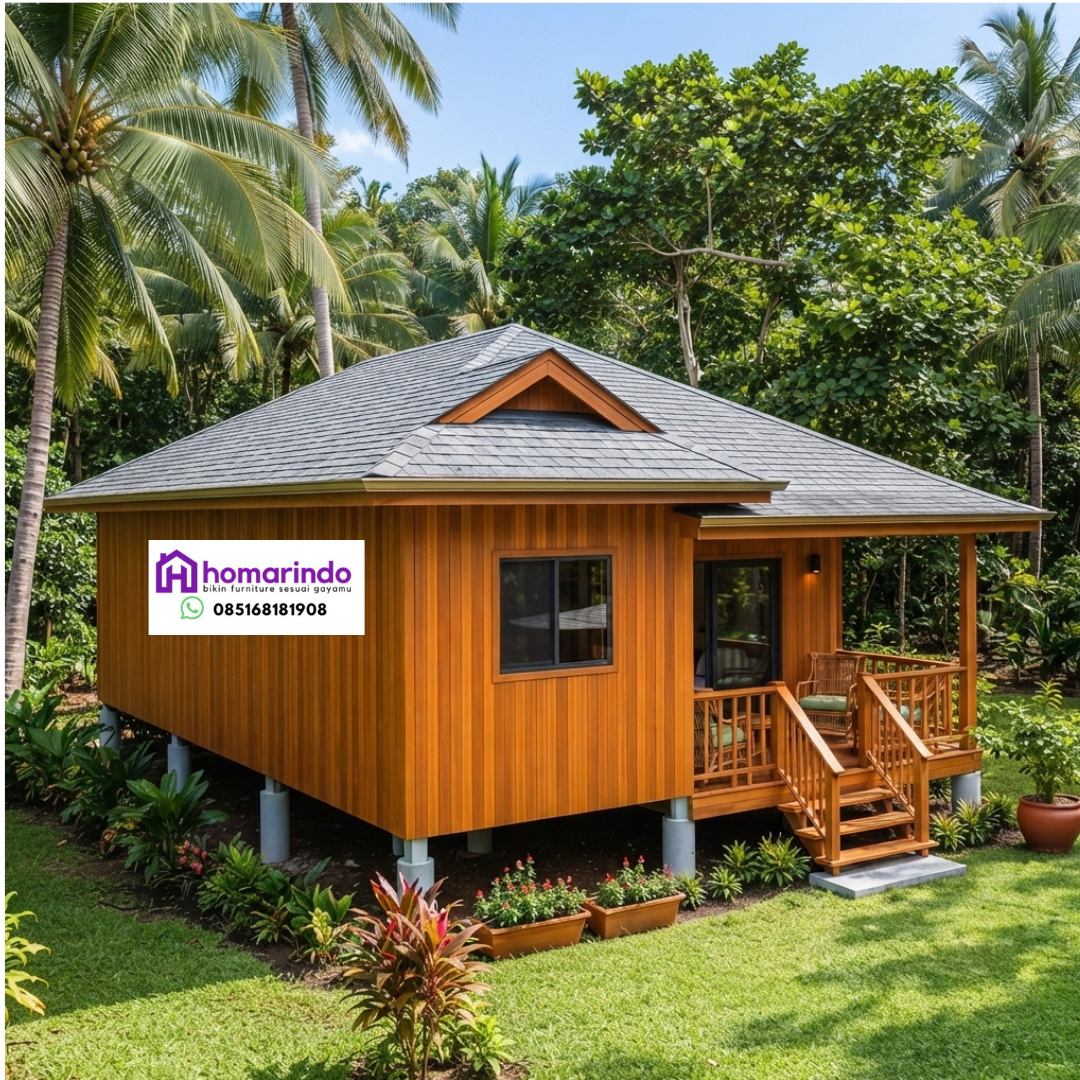 Rumah Panggung Kayu Jati Rumah Panggung Kayu Jati