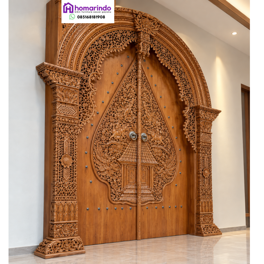7 Keunggulan Pintu Gebyok Kayu Jati Ukir untuk Mempercantik Rumah dengan Sentuhan Tradisional 3 7 Keunggulan Pintu Gebyok Kayu Jati Ukir untuk Mempercantik Rumah dengan Sentuhan Tradisional