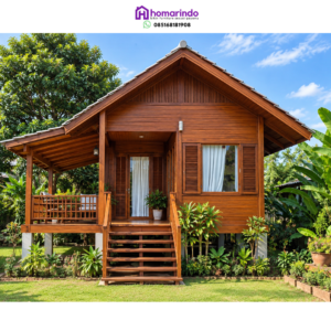 Rumah Panggung Kayu Jati Klasik