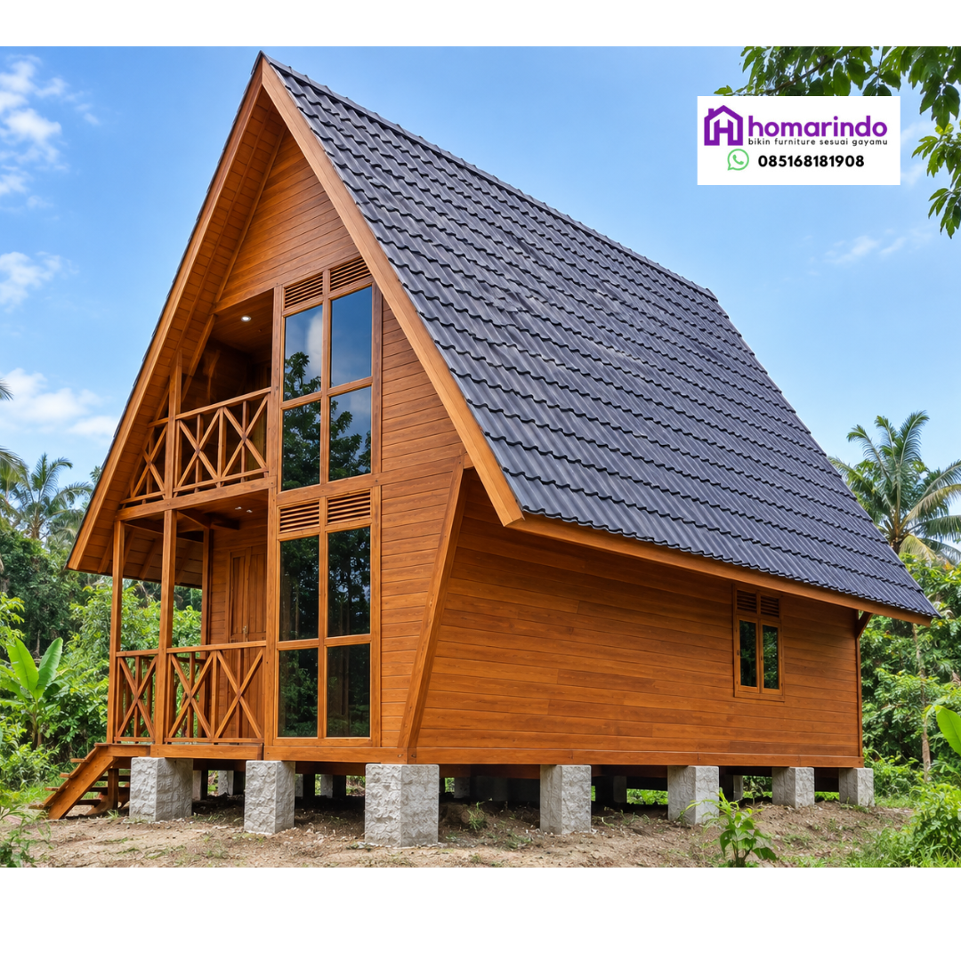 Rumah Segitiga Asimetris 2 Lantai Rumah Segitiga Asimetris 2 Lantai