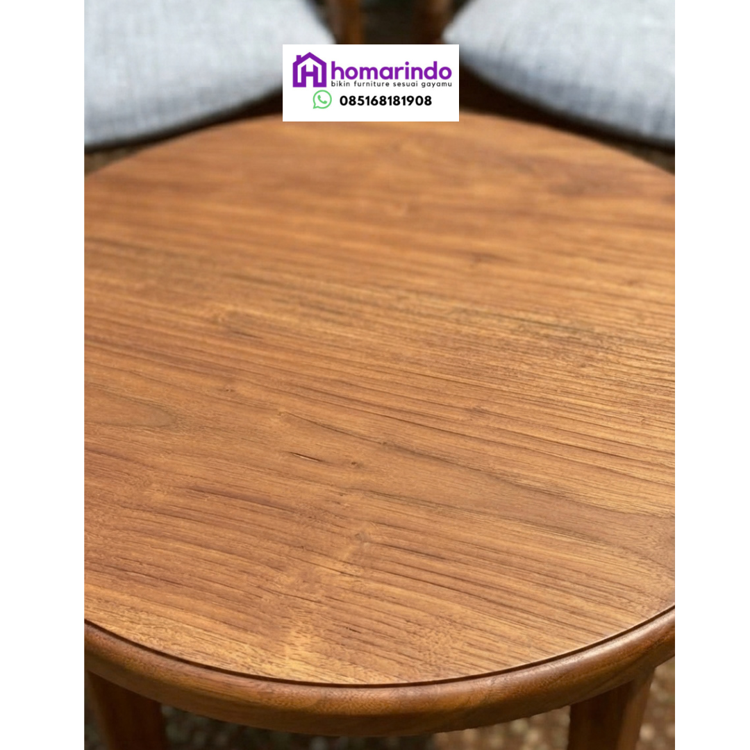 Set Meja Makan Kayu Jati Premium Estetik Set Meja Makan Kayu Jati Premium Estetik