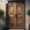Pintu Utama Ukiran CNC Relief Sayap Modern Homarindo 