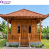 Rumah Joglo Kayu Jati Minimalis Modern