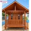 Gazebo Kayu Jati Minimalis Modern
