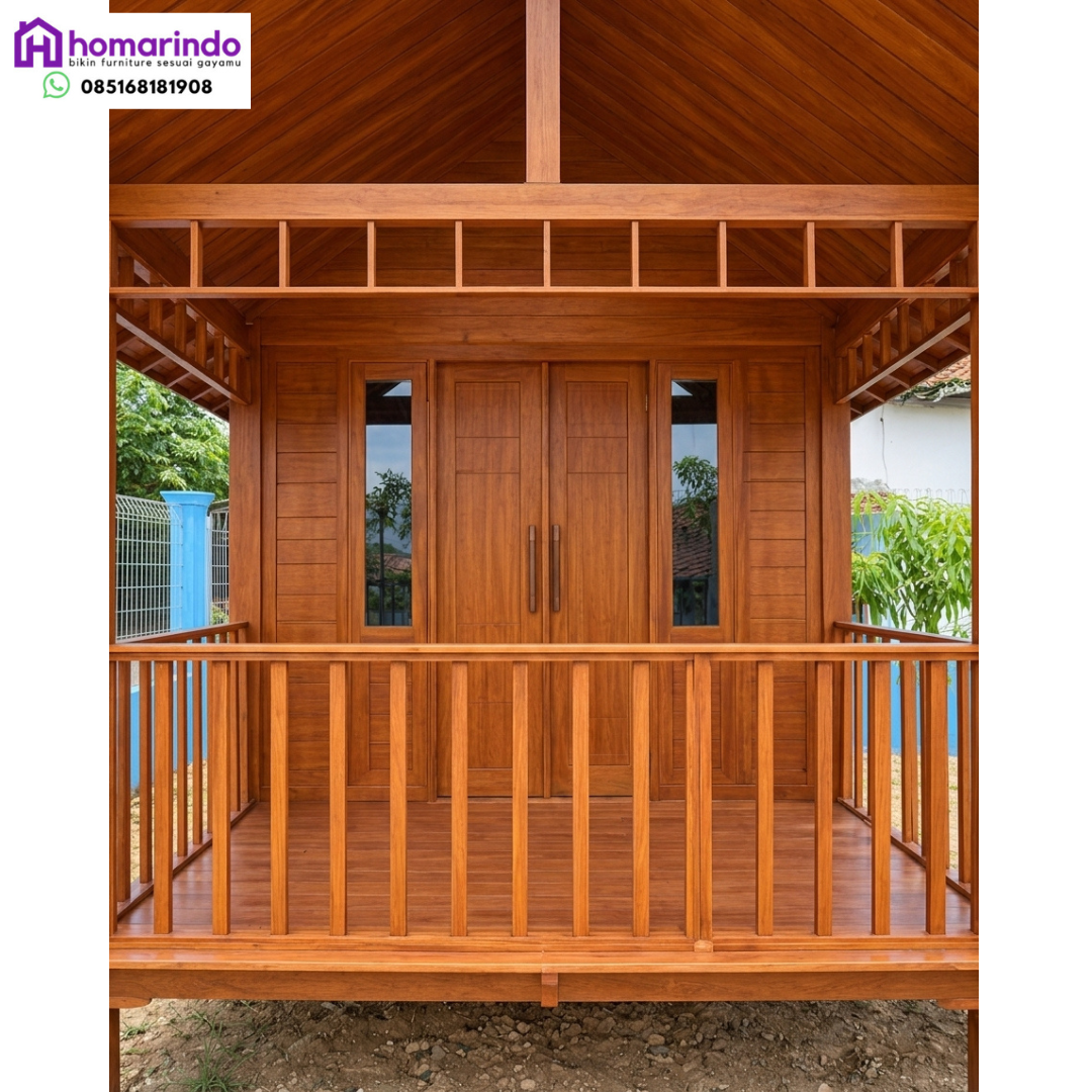 Gazebo Kayu Jati Minimalis Modern Gazebo Kayu Jati Minimalis Modern
