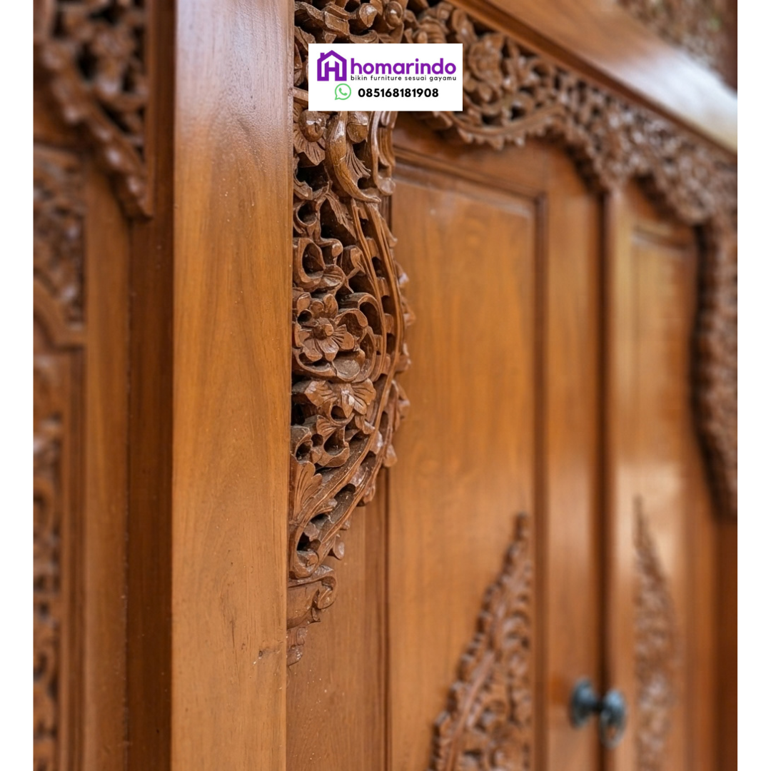 Spesifikasi Teknis Pintu Gebyok Parameter Teknis Keterangan Produk Nama Model Pintu Gebyok Ukir Jepara Megah Dimensi Kusen Panjang 400cm x Tinggi 270cm Bahan Baku Kayu Jati Solid Perhutani Pilihan Komponen Daun Pintu Ganda & Pilar Ukir Harga Jual Rp 50.000.000 Finishing Natural Melamin Glossy Elegan Spesifikasi Teknis Pintu Gebyok Parameter Teknis Keterangan Produk Nama Model Pintu Gebyok Ukir Jepara Megah Dimensi Kusen Panjang 400cm x Tinggi 270cm Bahan Baku Kayu Jati Solid Perhutani Pilihan Komponen Daun Pintu Ganda & Pilar Ukir Harga Jual Rp 50.000.000 Finishing Natural Melamin Glossy Elegan
