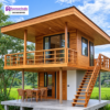 Rumah Panggung Kayu Jati Minimalis Eksklusif